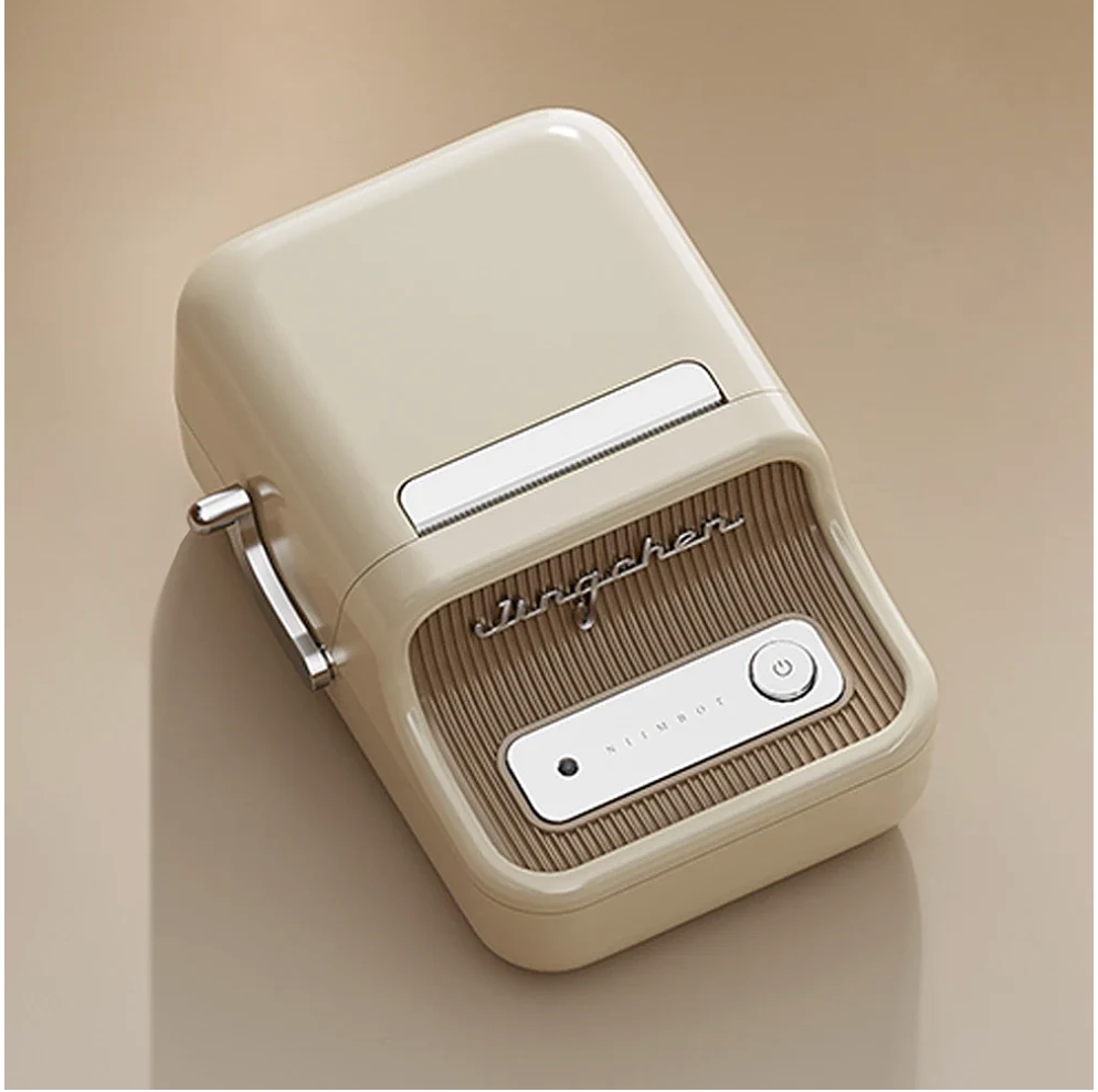 Mini Retro Portable Thermal Label Printer