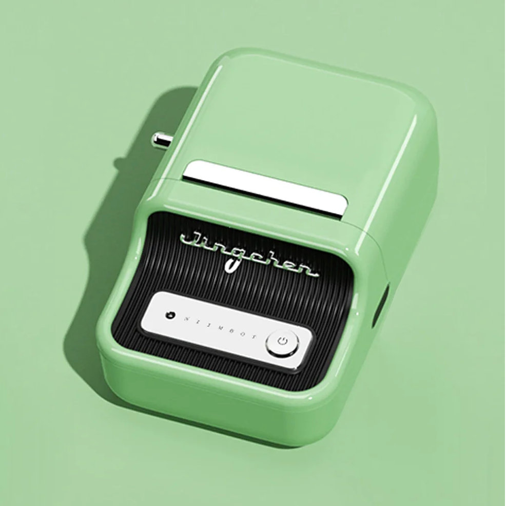 Mini Retro Portable Thermal Label Printer